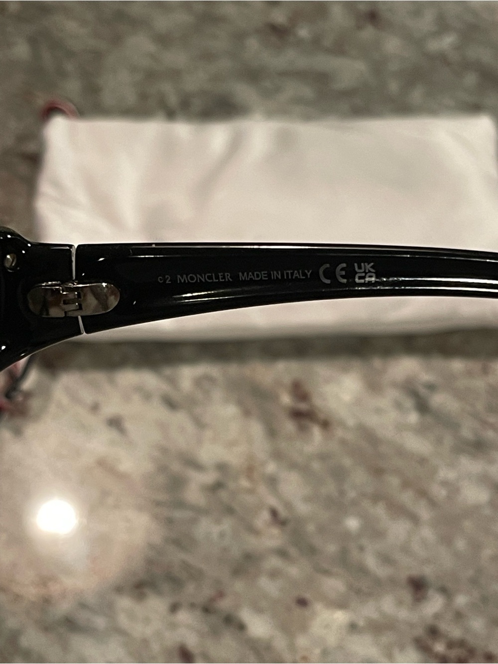Moncler Black Shield-Style Sunglasses with Dark Smoke Lenses: ML0230-01A - Picture 8 of 15
